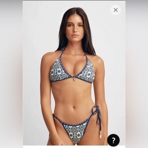 Blackbough Quinn Triangle Top & Bottoms Bikini Set - Soleil